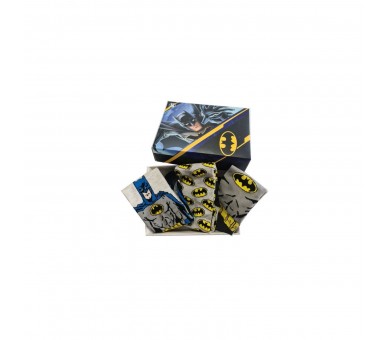 Set 3 Calcetines Batman Dc Comics Adulto Surtido