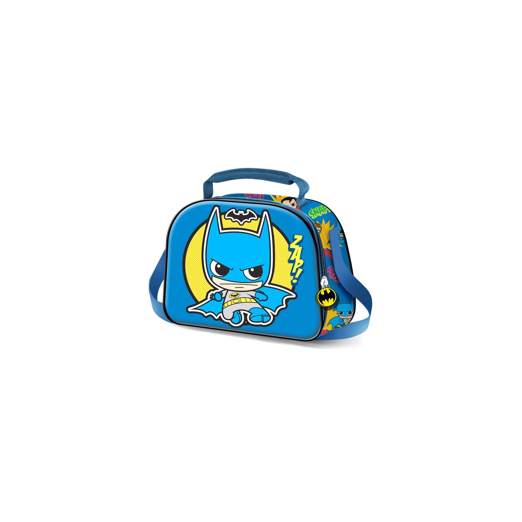 Bolsa Portameriendas 3D Zap Batman Dc Comics