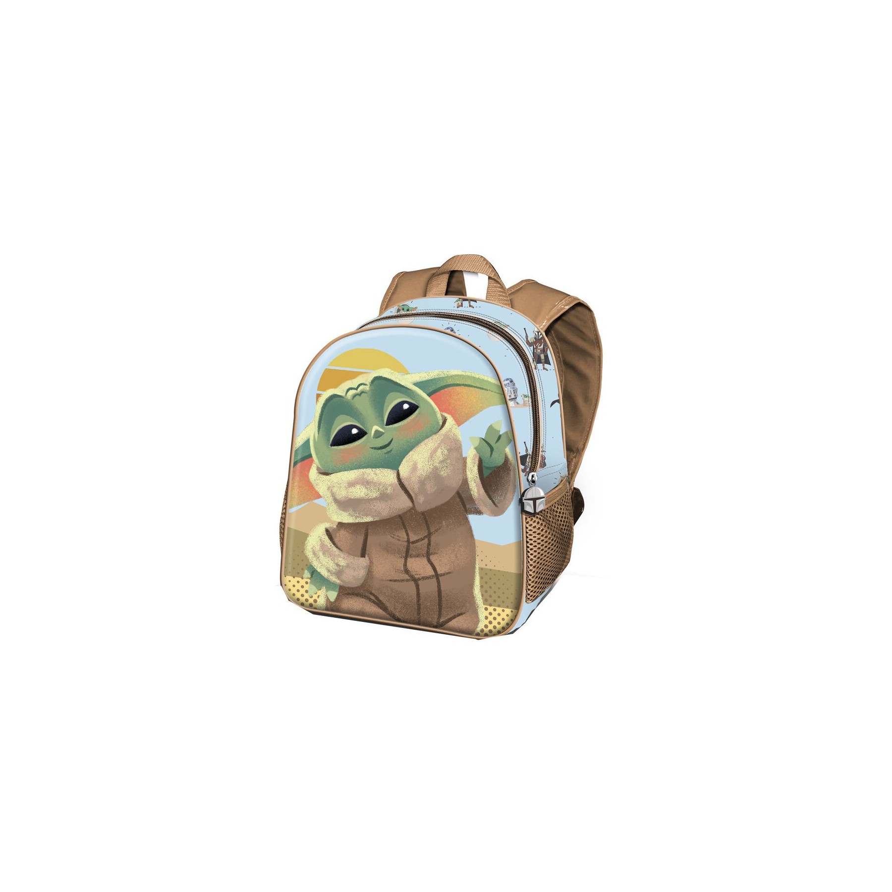 Mochila 3D Say Hi Grogu The Mandalorian Star Wars 31Cm