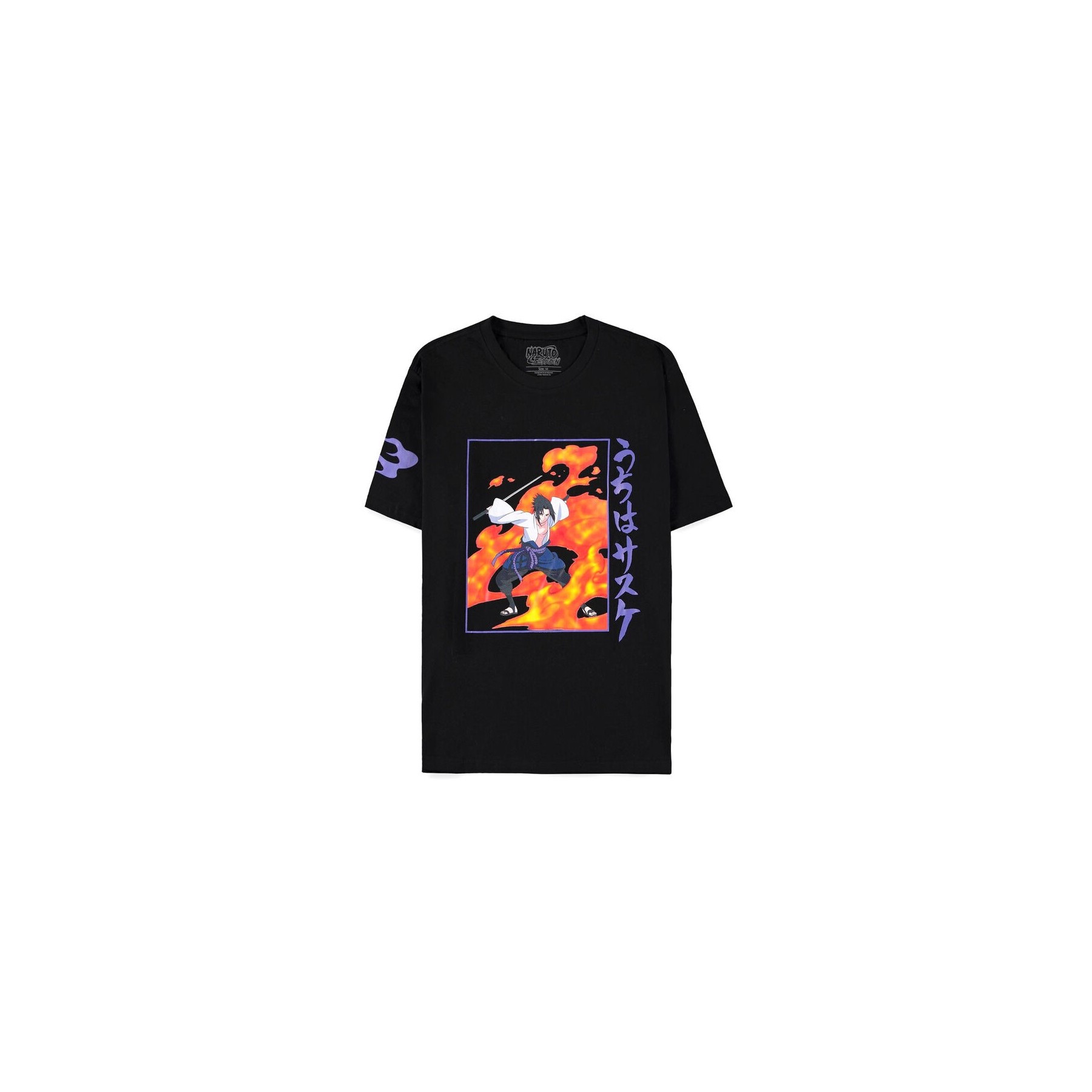 Camiseta Sasuke Naruto Shippuden