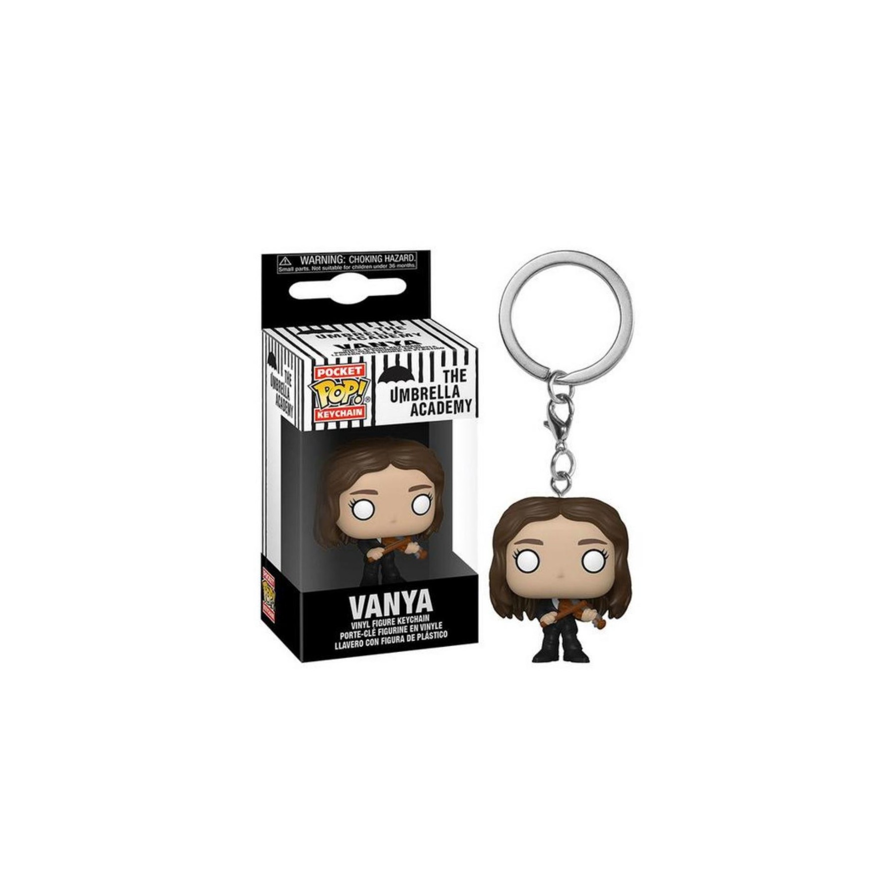 Llavero Pocket Pop Umbrella Academy Vanya + Chase 12 Unidade