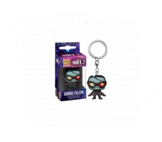 Llavero Pocket Pop Marvel What If Zombie Falcon