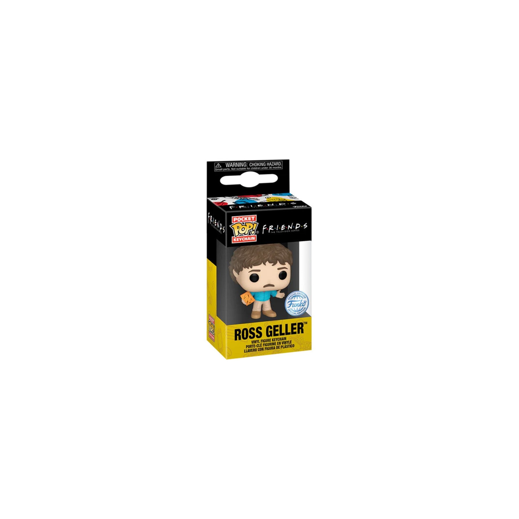 Llavero Pocket Pop Friends Ross Geller Exclusive