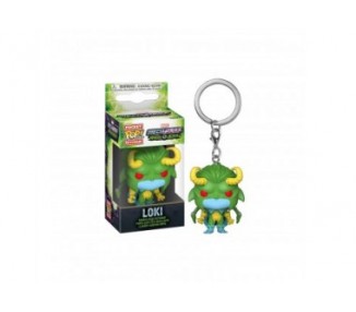 Llavero Pocket Pop Marvel Monster Hunters Loki