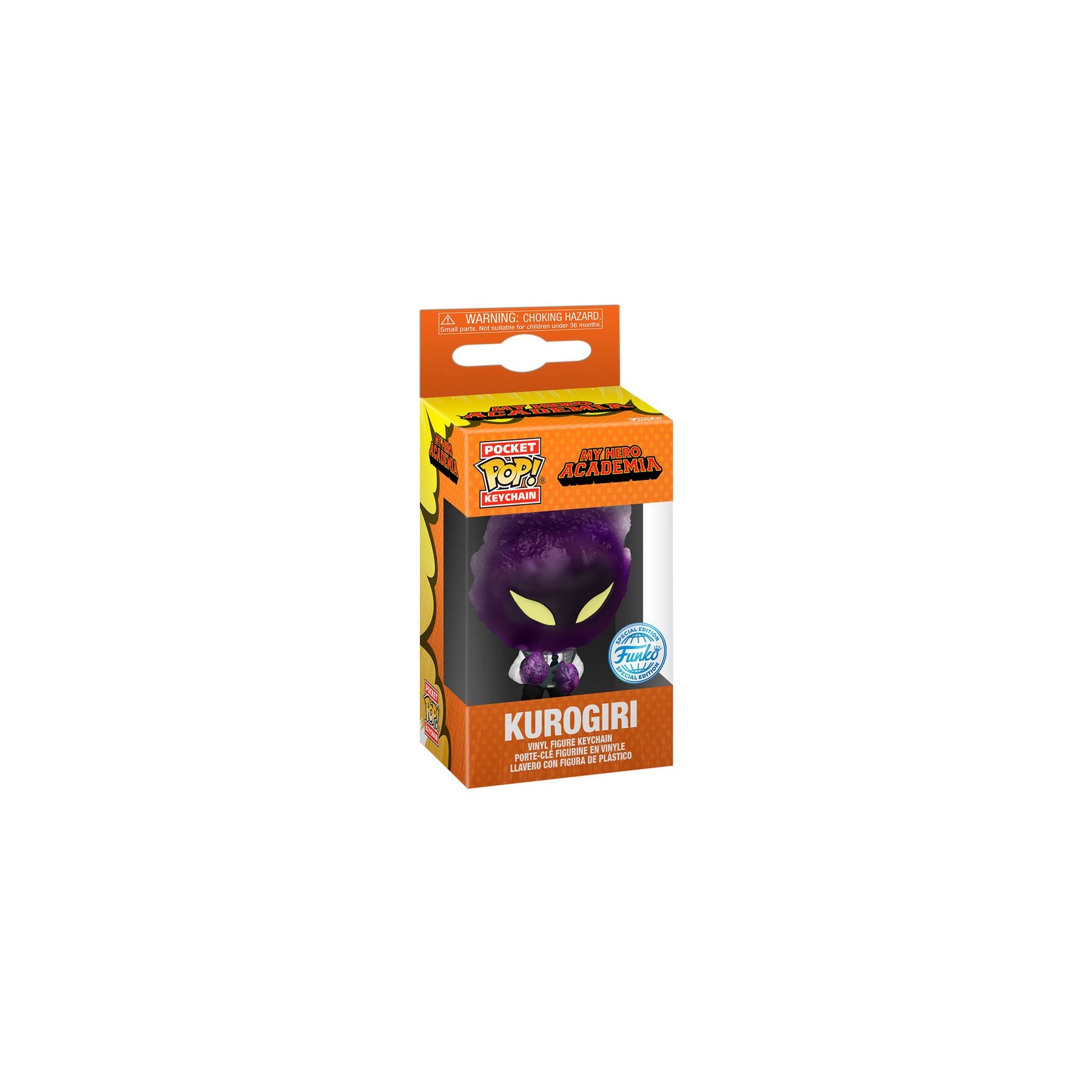 Llavero Pocket Pop My Hero Academia Kurogiri Exclusive