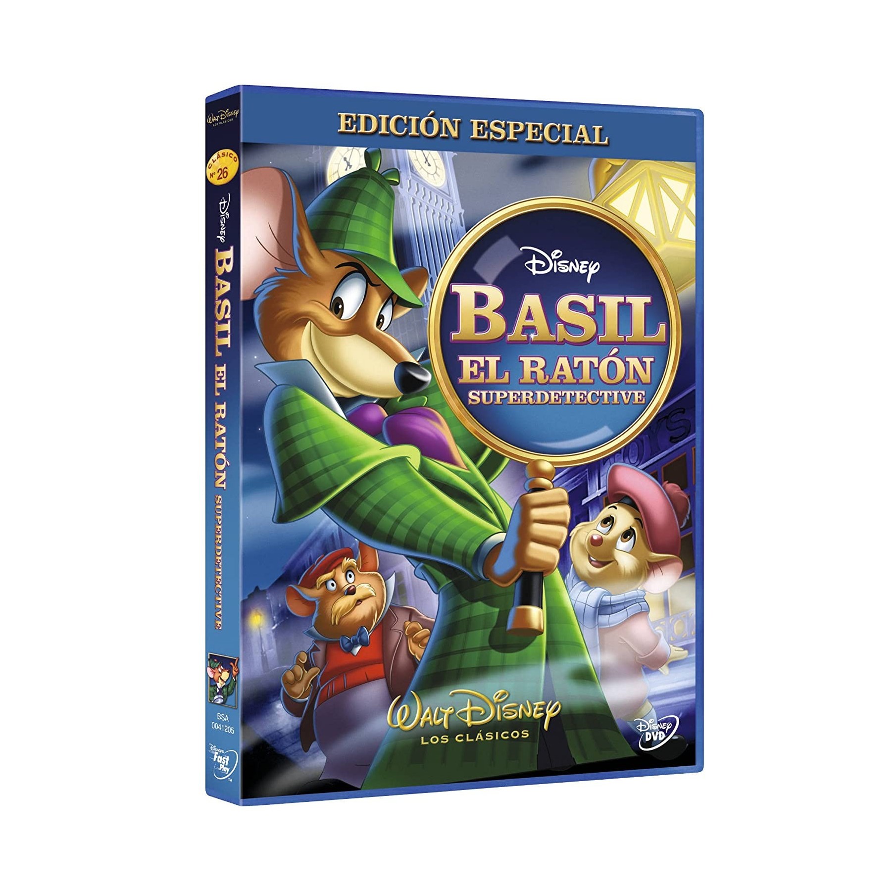 Basil El Raton Superdetective E.E Dvd