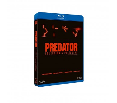 Predator (Coleción 4 Películas) - Bd Br