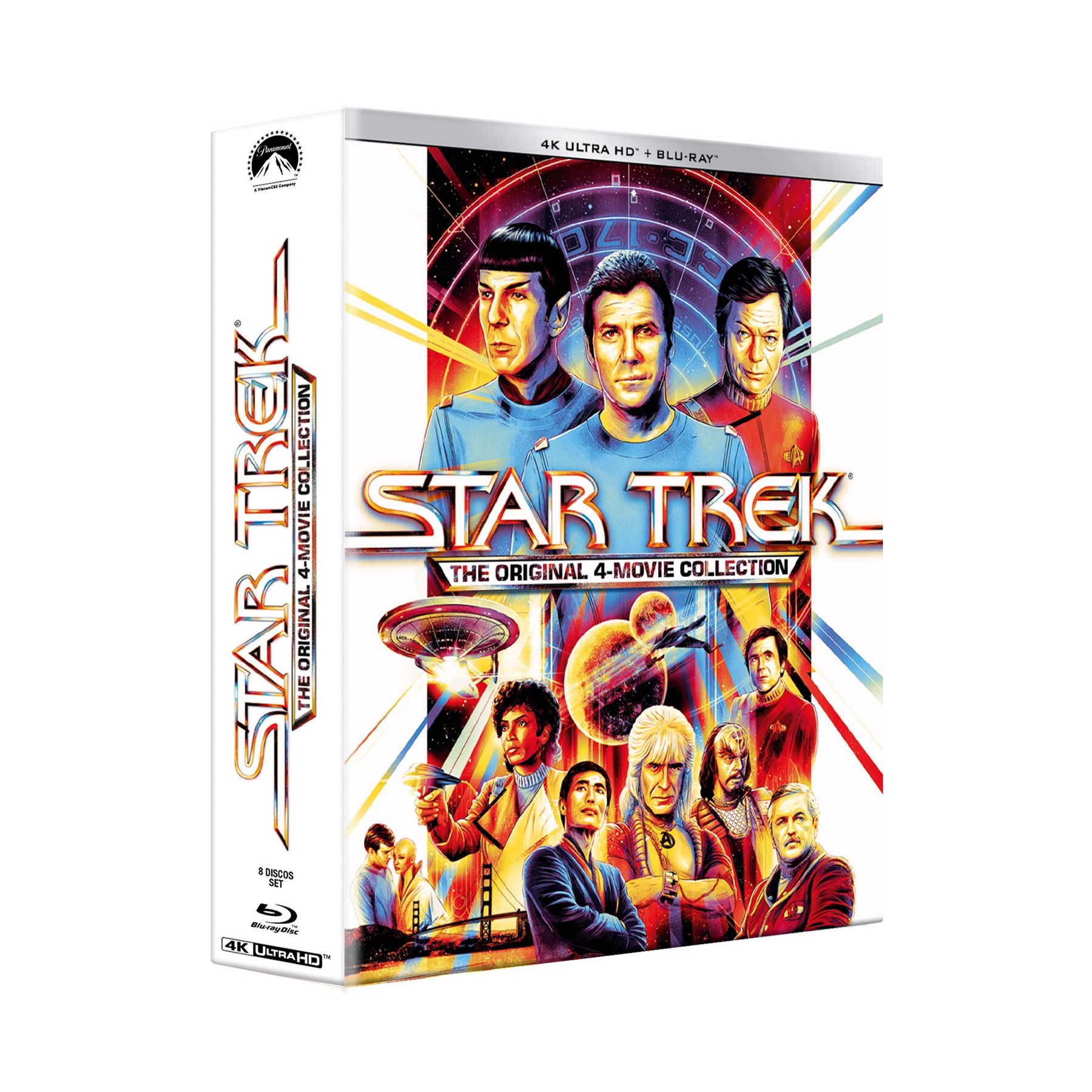 Star Trek The Original 4-Movie Collection (4 Uhd + 4 Bd) - B