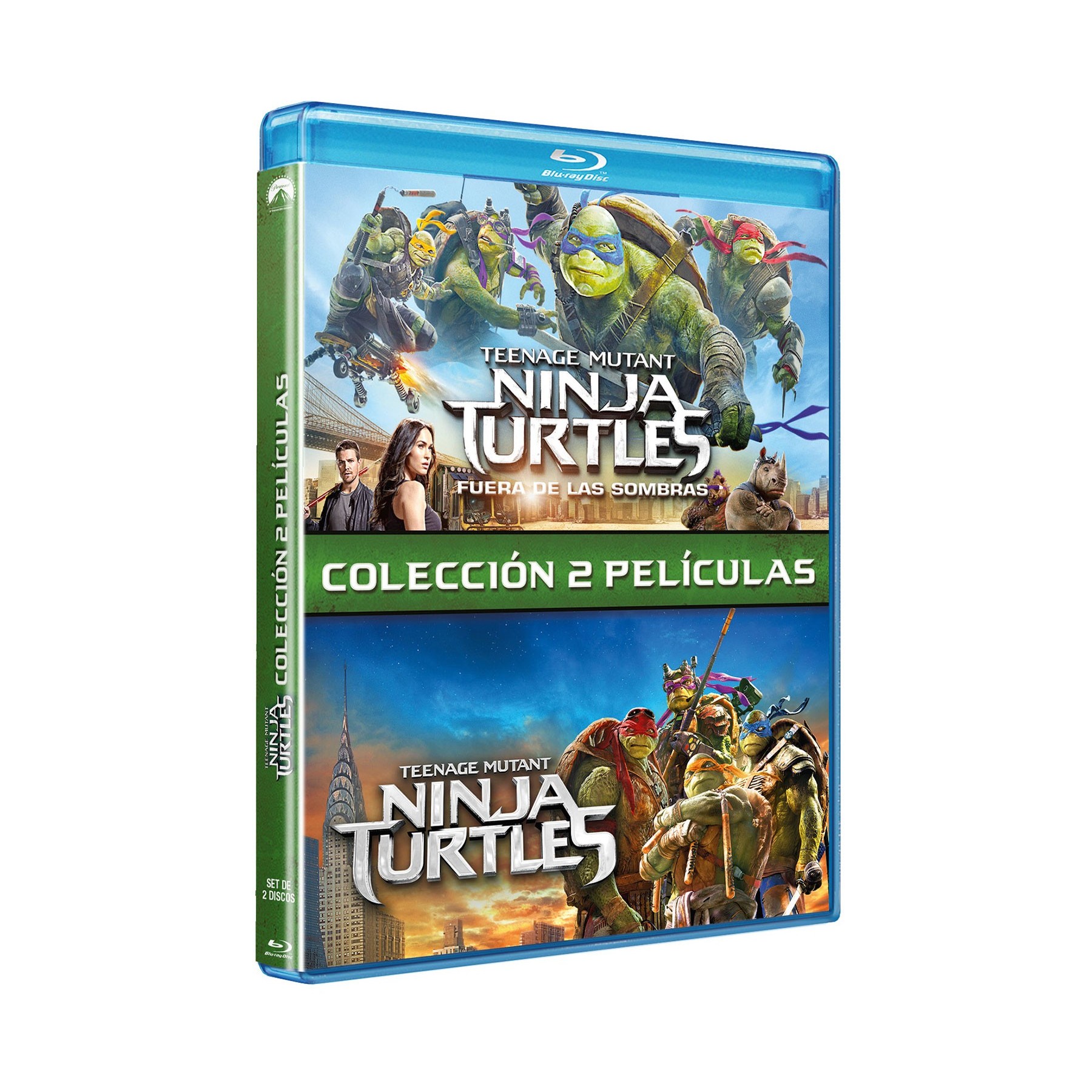 Ninja Turtles - Colección 2 Películas - Bd Br