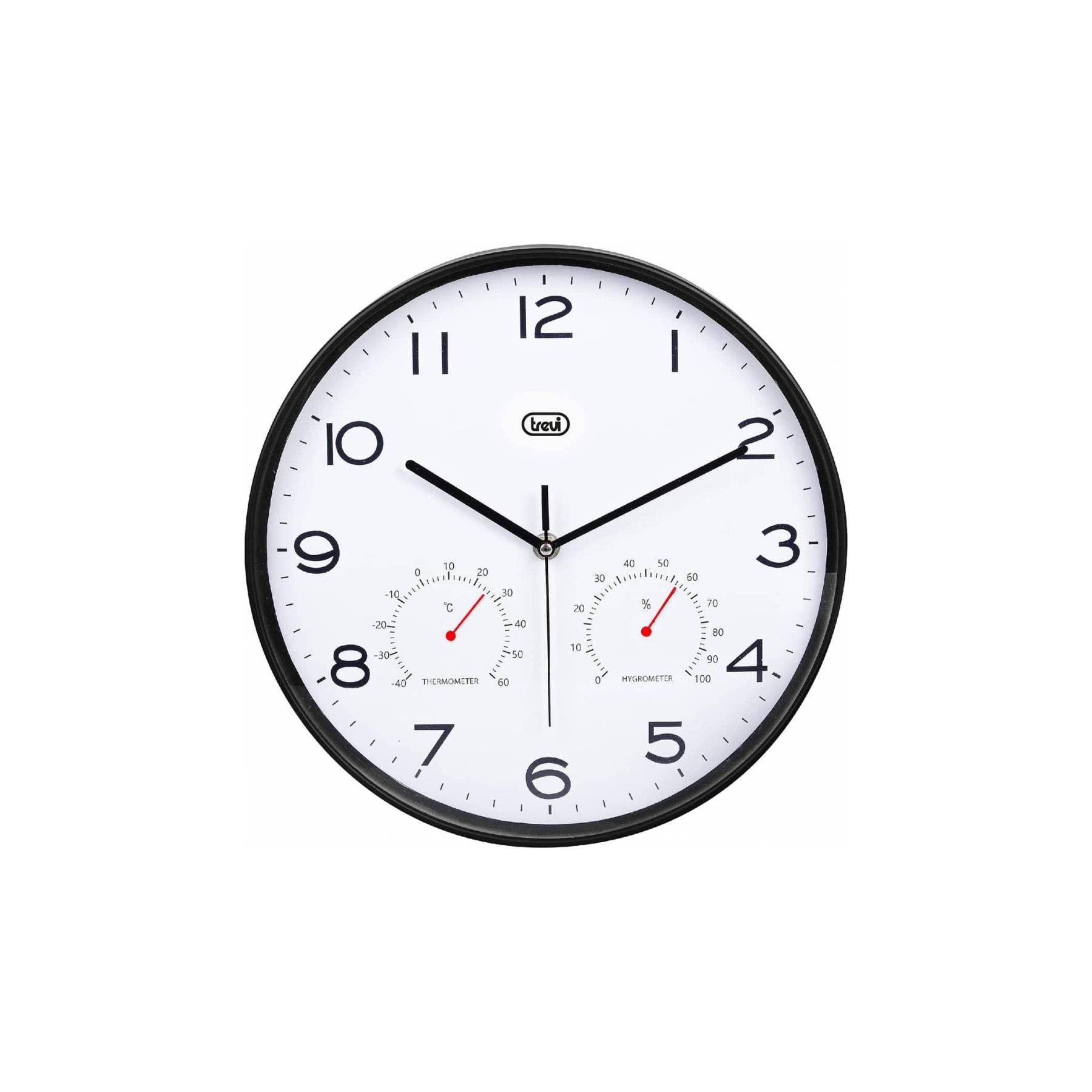 Reloj De Pared Termómetro Trevi Om 3510 T