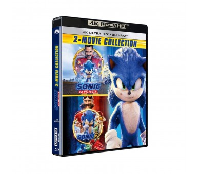 Sonic + Sonic 2 - La Película (Pack 4K Uhd) - Bd Br