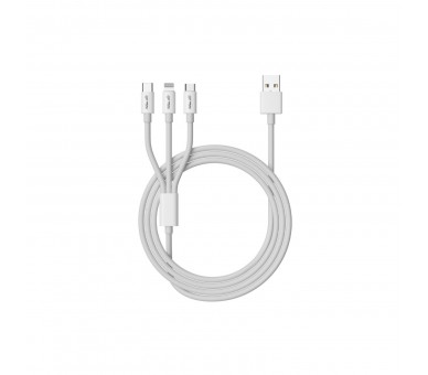 Cable Mb 1044 3 En 1 Usb A C Micro Light