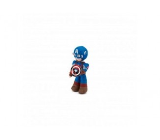 Peluche Articulado Capitan America25Cm