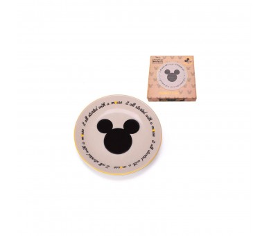 Platito Disney Mickey Mouse 11,5X11,5X2