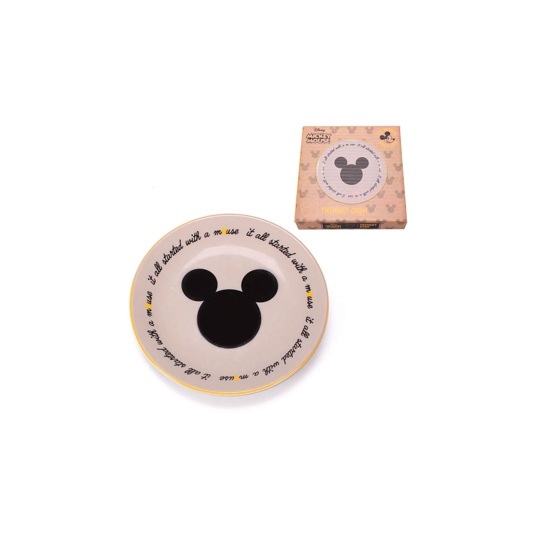 Platito Disney Mickey Mouse 11,5X11,5X2