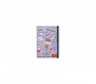 Cuaderno Friends A5 Icons