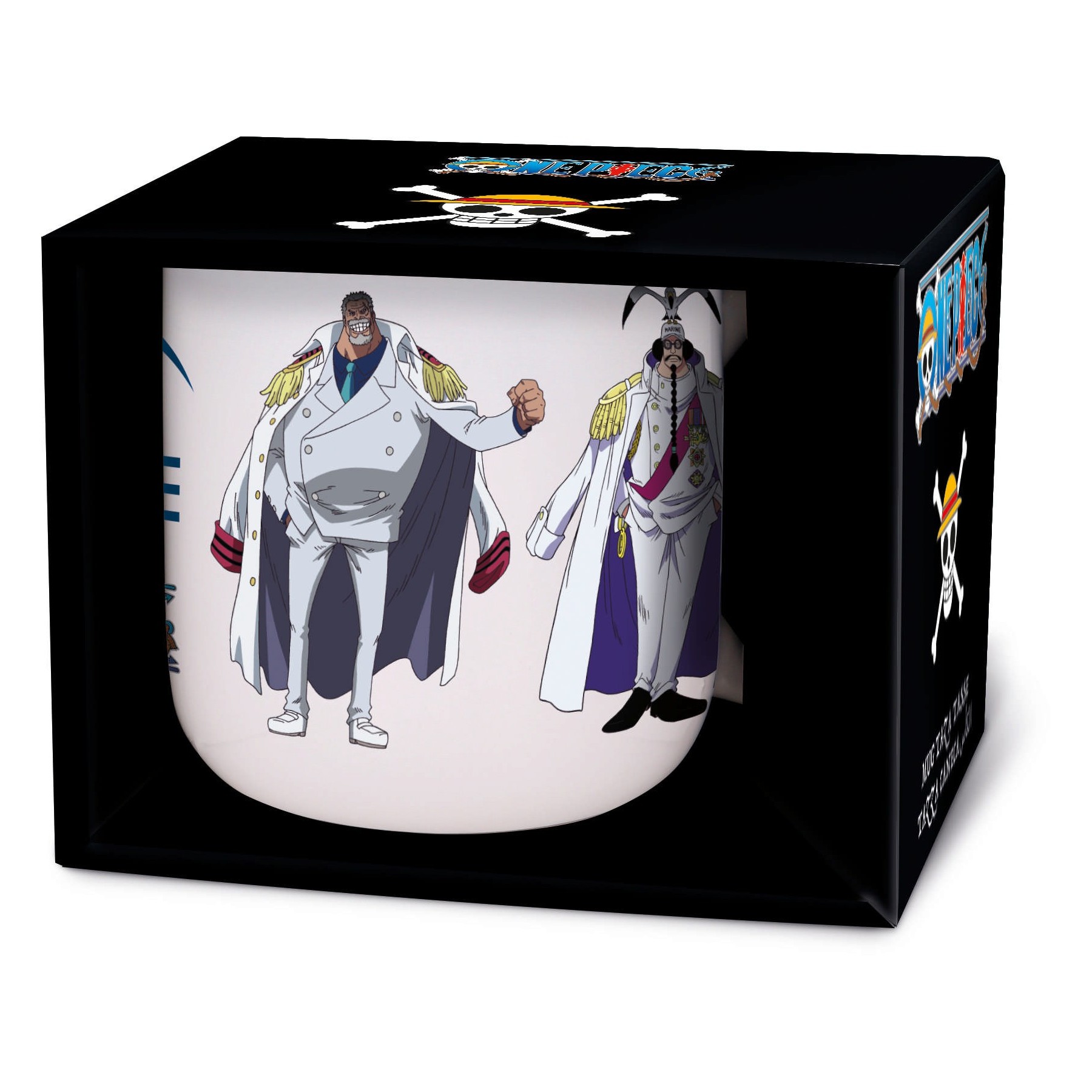 Taza Ceramica One Piece Desayuno 400 Ml En Caja Regalo