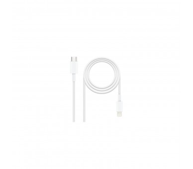 Cable Usb 2.0 Tipo-C Lightning Nanocable 10.10.0600/ Usb Tip