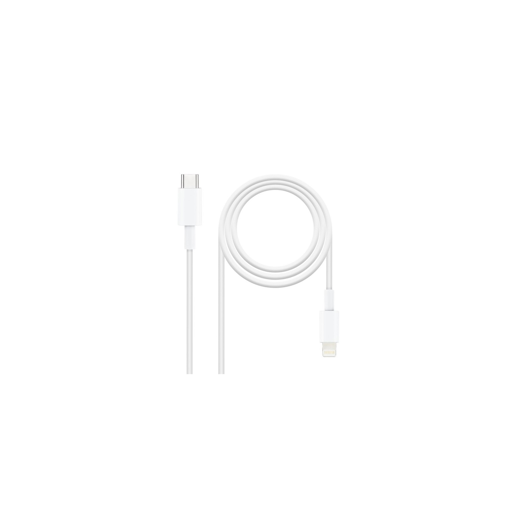 Cable Usb 2.0 Tipo-C Lightning Nanocable 10.10.0600/ Usb Tip