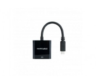 Cable Conversor Nanocable 10.16.4101-Bk/ Usb Tipo-C Macho Vg