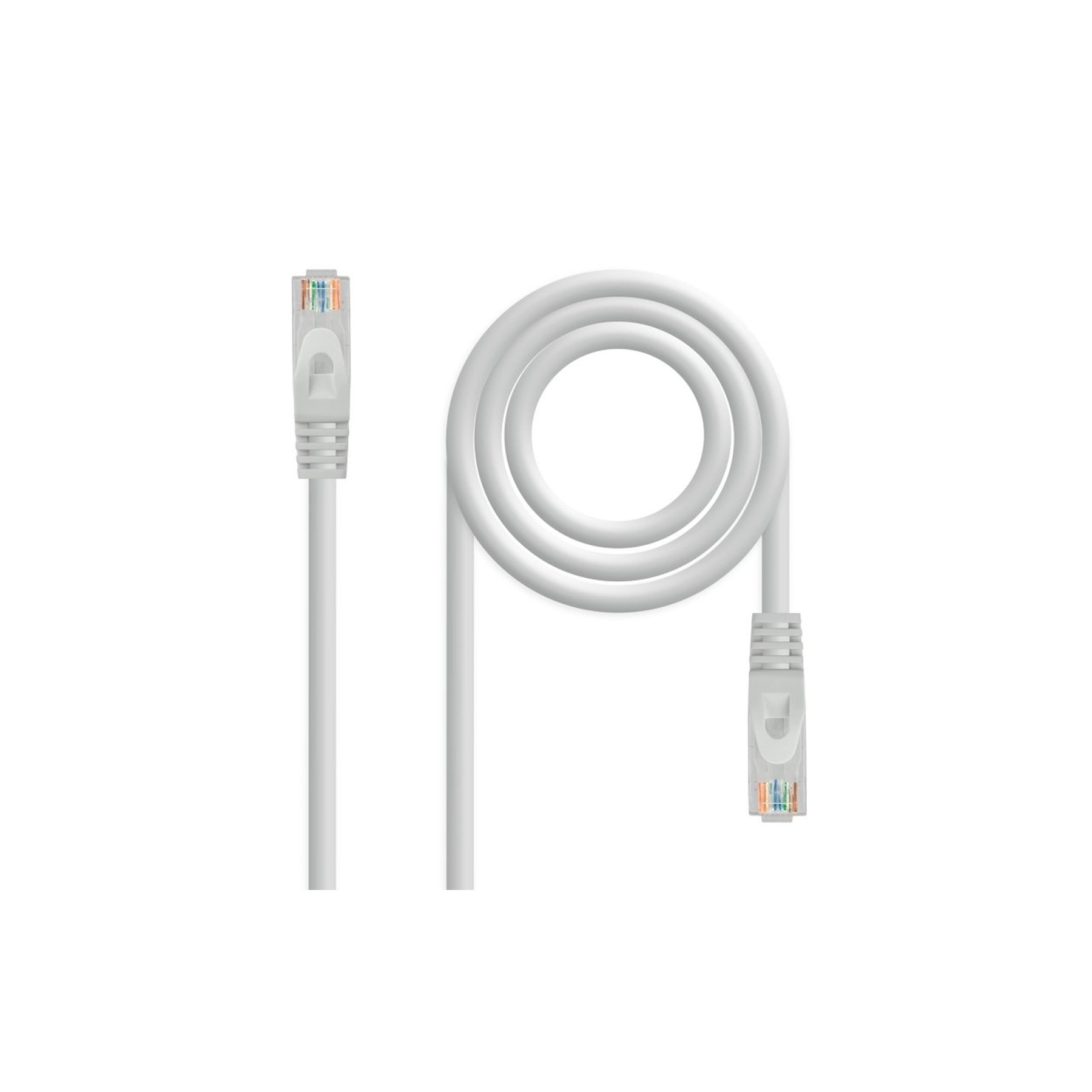 Cable De Red Rj45 Utp Nanocable 10.20.1810 Cat.6/ 10M/ Gris