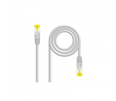 Cable De Red Rj45 Sftp Nanocable 10.20.1902 Cat.6A/ 2M/ Gris