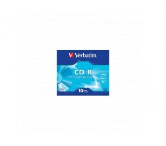 Cd-R Verbatim Datalife 52X/ Estuche Delgado-10Uds