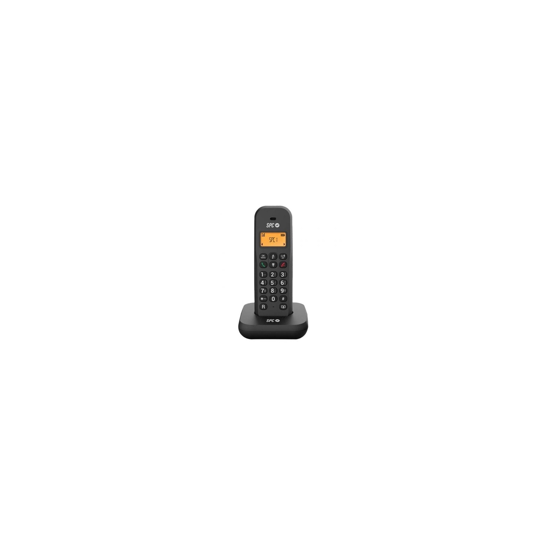 Teléfono Fijo Inalámbrico Spc Keops 7334N/ Negro