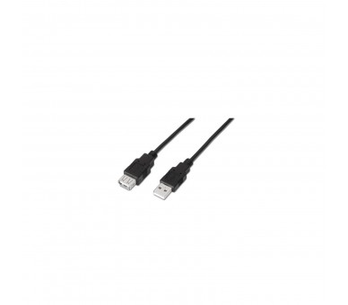 Cable Alargador Usb 2.0 Aisens A101-0015/ Usb Macho Usb Hemb