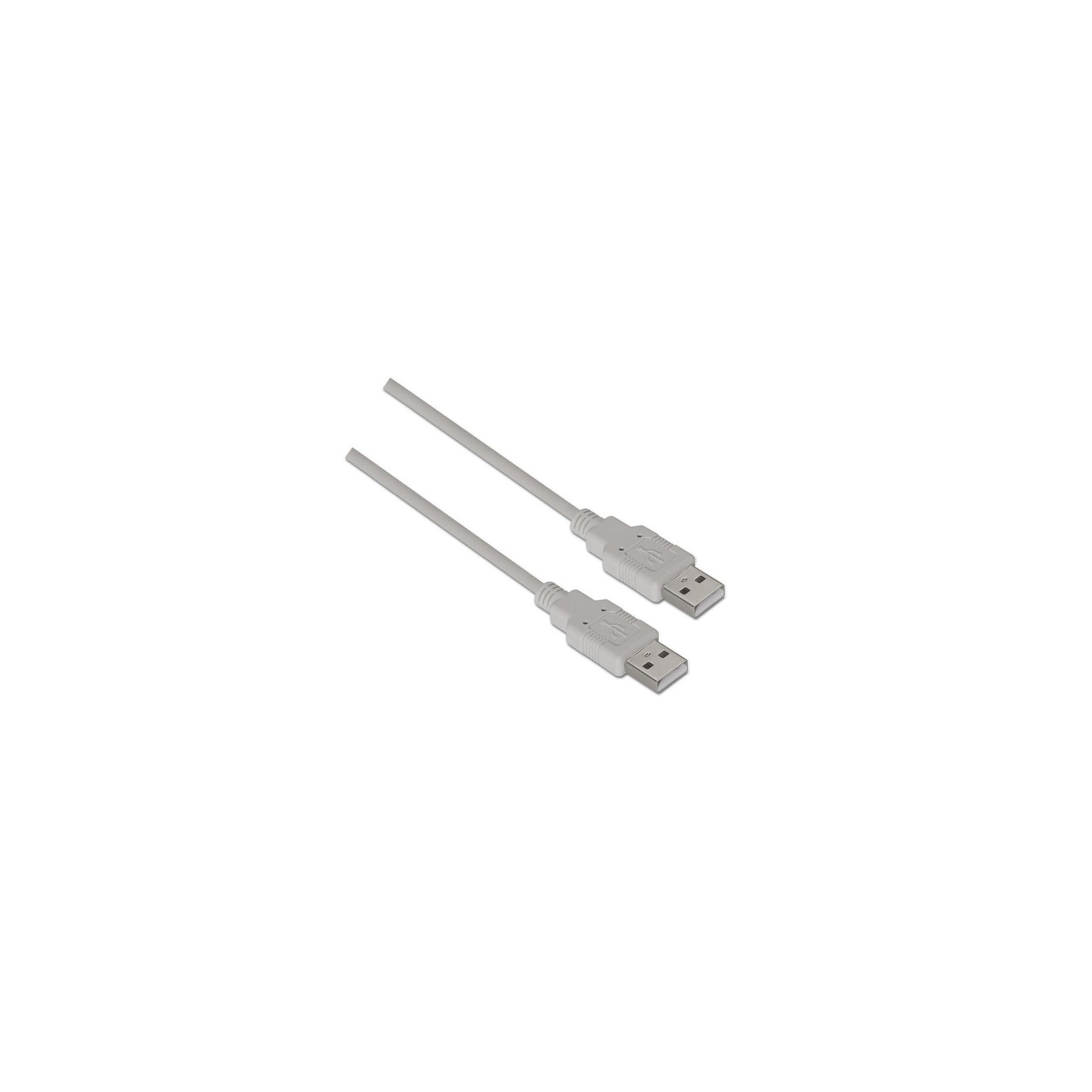 Cable Usb 2.0  Aisens A101-0021/ Usb Macho Usb Macho/ 1M/ Be