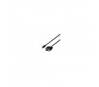 Cable Conversor Aisens A125-0362/ Mini Dp Macho Vga Macho/ 2