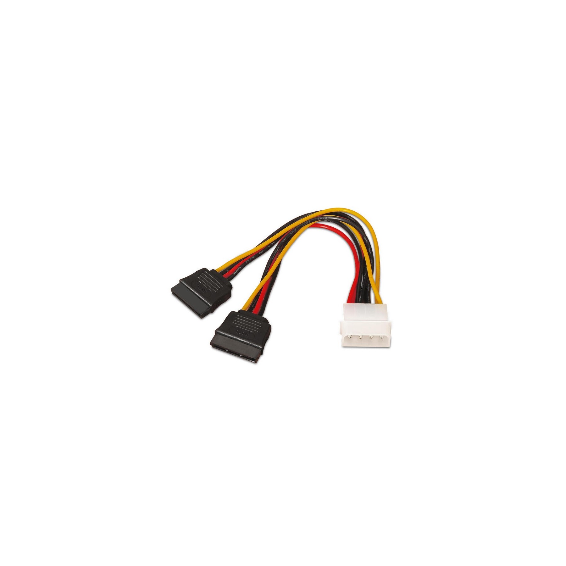 Cable Duplicador De Alimentación Aisens A131-0161/ Molex 4 P