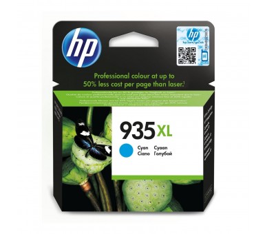 Cartucho De Tinta Original Hp Nº935 Xl Alta Capacidad/ Cian