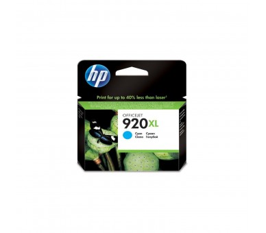 Cartucho De Tinta Original Hp Nº920 Xl Alta Capacidad/ Cian