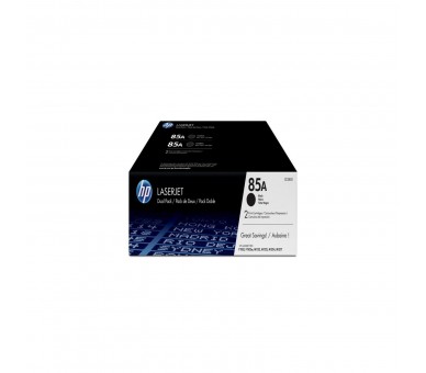 Toner Original Hp Nº85A Multipack/ 2X Negro