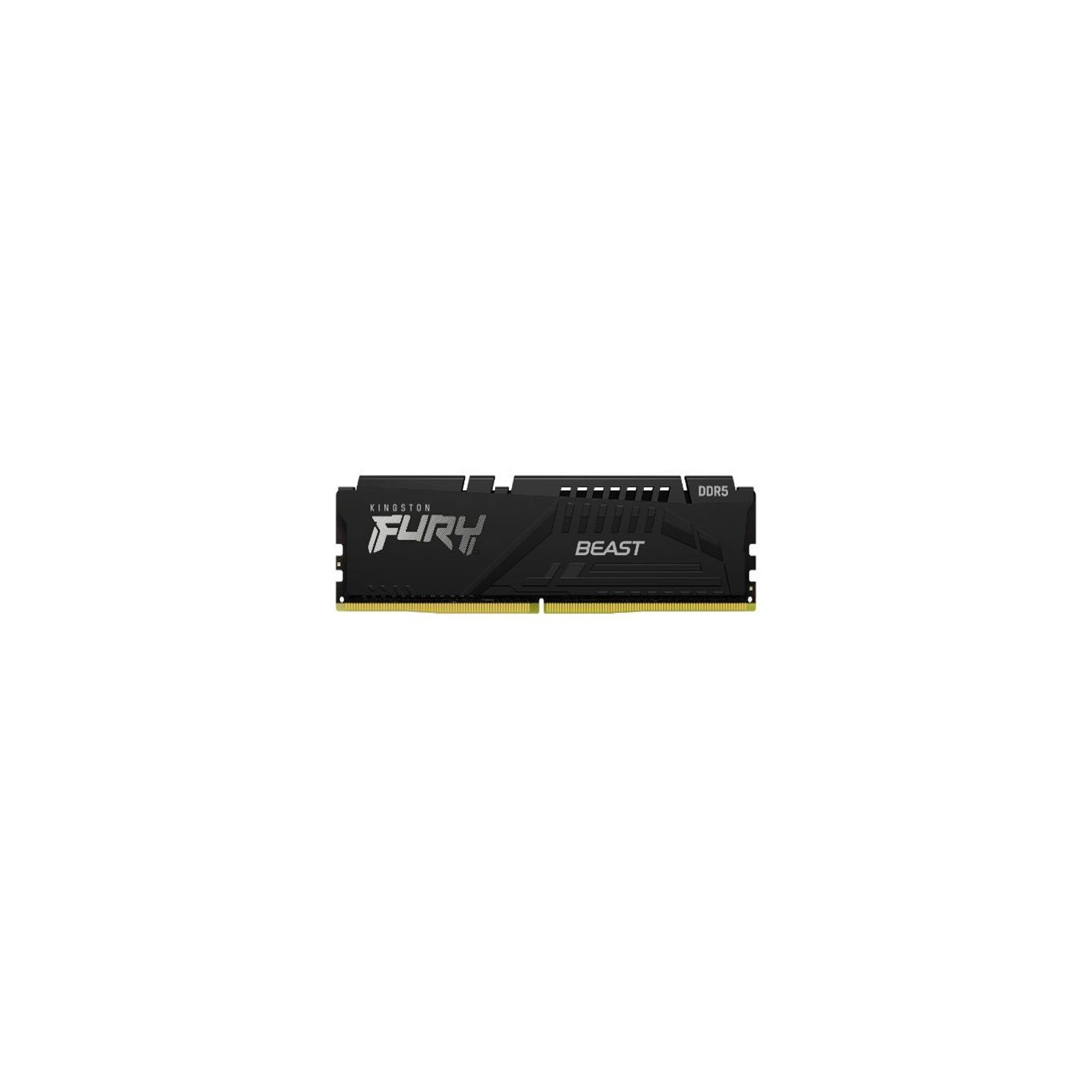 Memoria Ram Kingston Fury Beast 16Gb/ Ddr5/ 5200Mhz/ 1.1V/ C