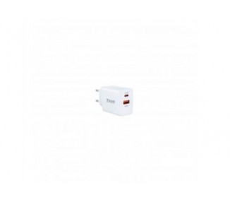 Cargador De Pared Tooq Tqwc-2Sc04Wt/ 1Xusb Tipo-C/ 1Xusb/ 20