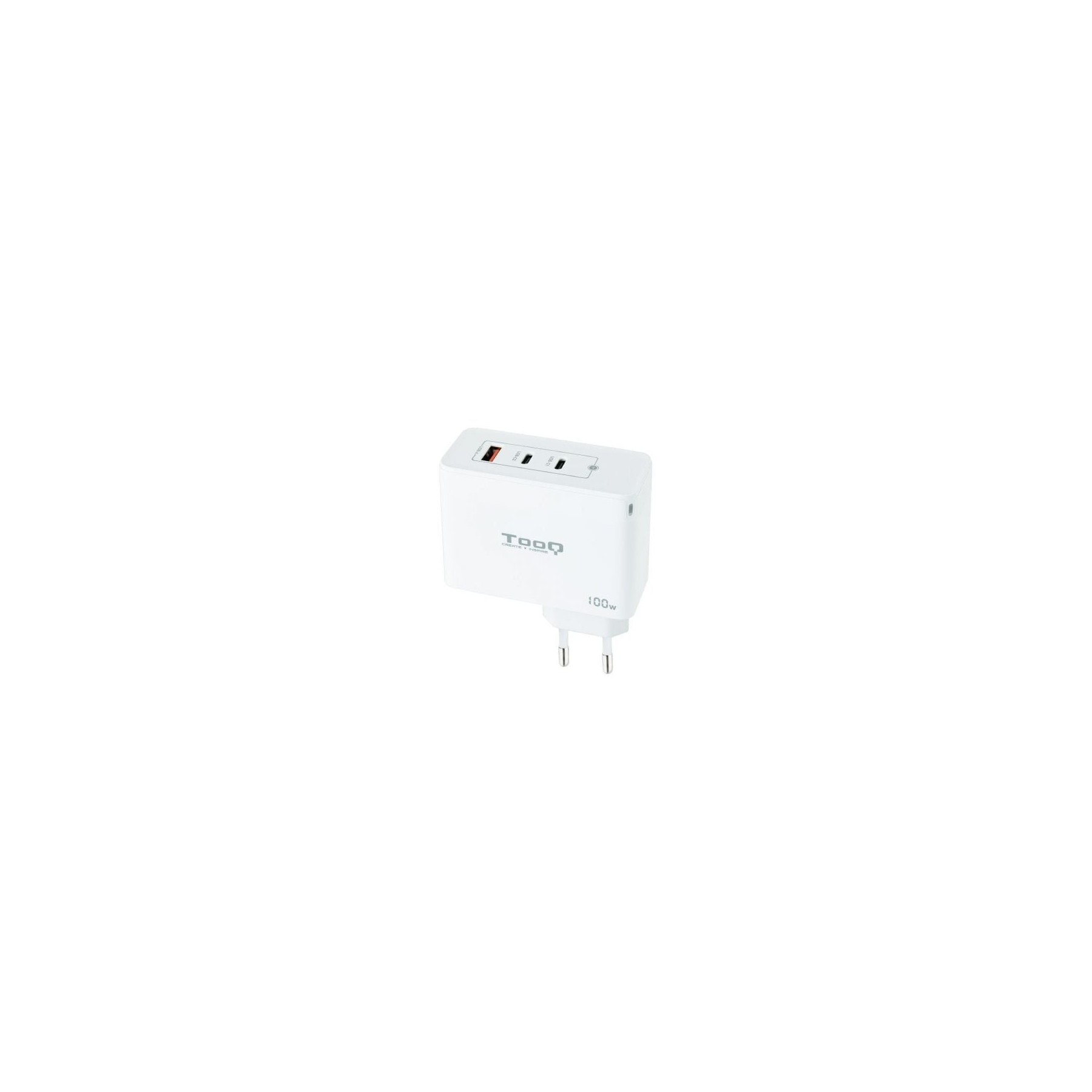 Cargador De Pared Tooq Tqwc-Ganqc2Pd100W/ 2Xusb Tipo-C/ 1Xus