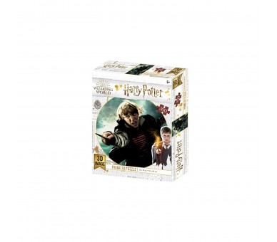 Puzzle Lenticular Harry Potter Ron Weasley Batalla 300 Pieza