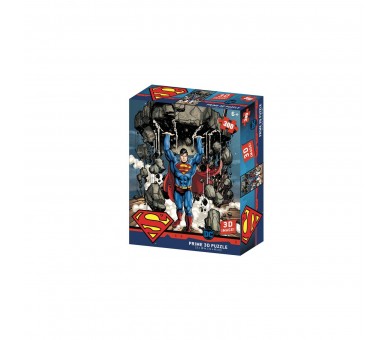 Puzzle Lenticular Dc Comics Superman Montaña 300 Piezas