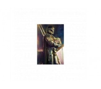 Puzzle Lenticular The Mandalorian Mando Y Grogu 200 Piezas