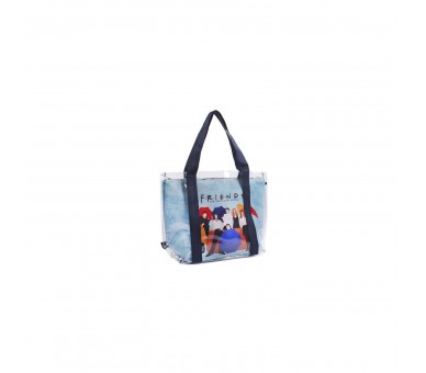 Bolsa Con Asas Transparente Friends Personajes