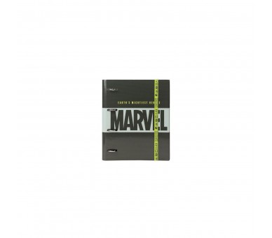 Carpeta Escolar De 4 Anillas Marvel Logo