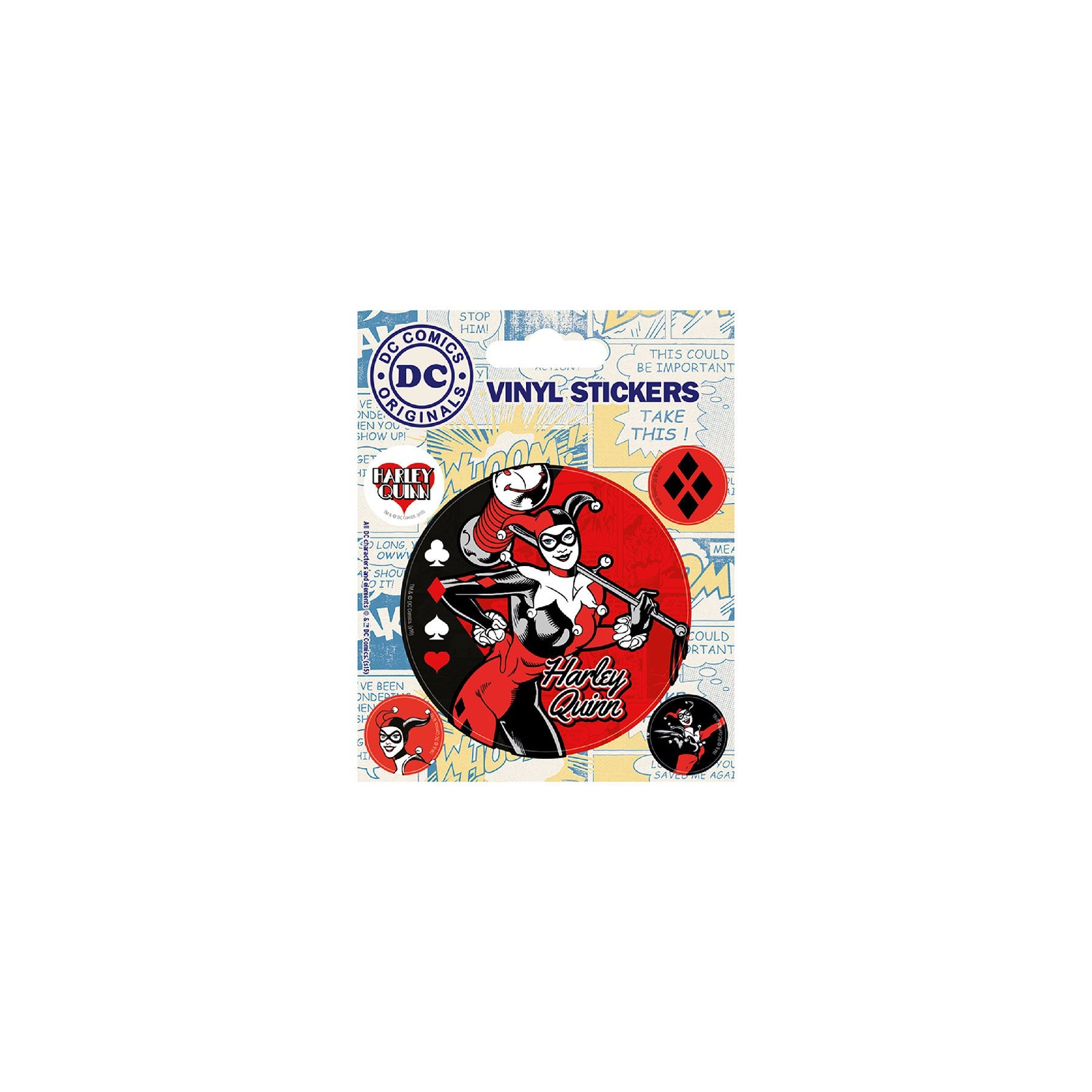 Set Stickers Harley Quinn