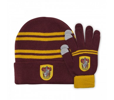 Cnr - Set Gorro/Guantes Gryffindor Kids