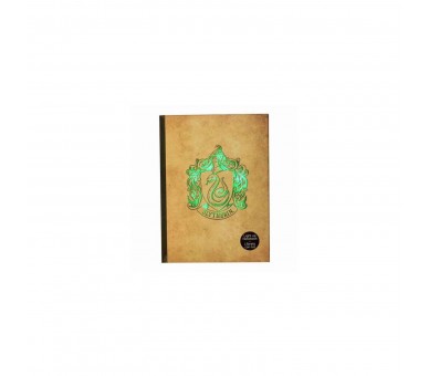 Libreta Con Luz Harry Potter Slytherin