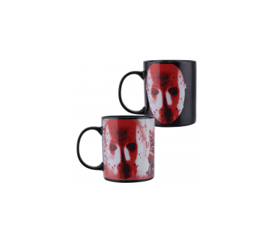 Taza Térmica Viernes 13 Máscara Jason