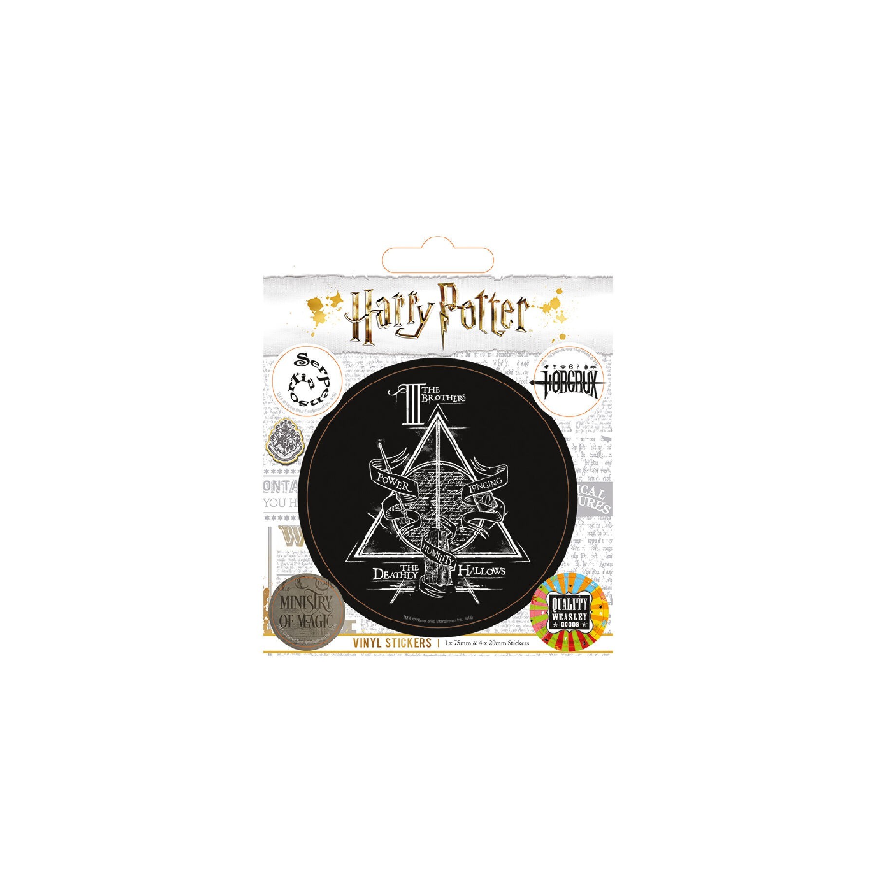 Juego De Pegatinas Harry Potter Símbolos