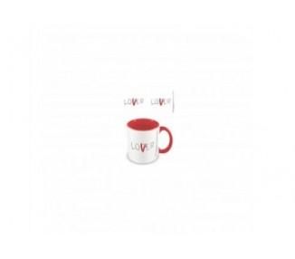 Taza Desayuno Color It Lover Roja