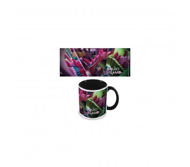 Taza Color Interno Netflix Squid Game Escaleras